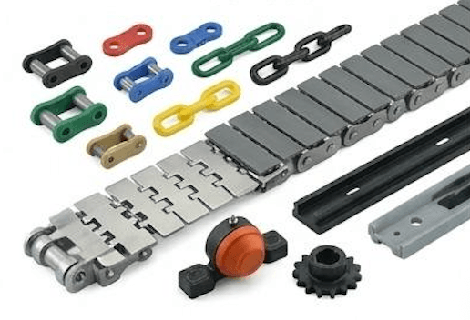 Chaîne thermoplastique et accessoires